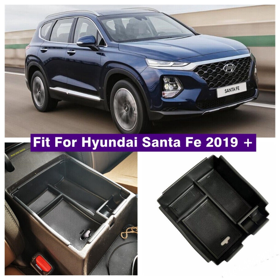 accessories hyundai santa fe Bulan 3 Accessories Central Control Storage Armrest Box For Hyundai Santa Fe  -